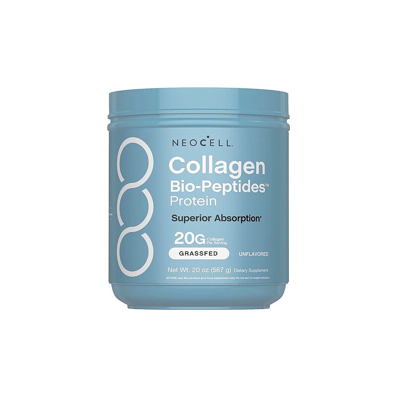 Tub of Collagen Bio-Peptides powder — NeoCell packshot